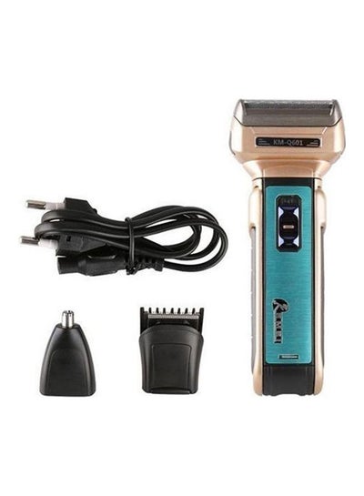 Buy KM - Q601 Three Blades Electric Shaver Multicolour in UAE