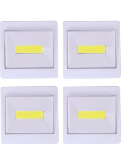 Buy 4-Piece Portable LED Switch Light Multicolour 22cm in Saudi Arabia