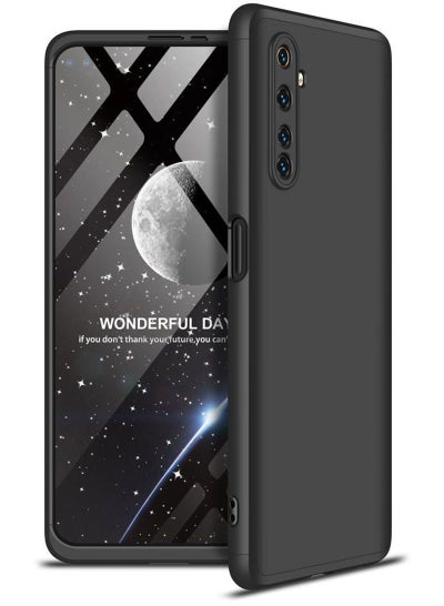 Buy 360 Degree Protection Back Cover For Realme 6 Pro Black in UAE