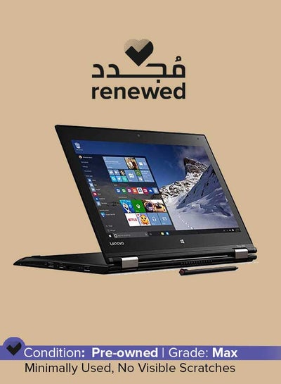 Buy Renewed - Thinkpad 260 YOGA Touchscreen Laptop With 12.5-Inch Display, Intel Core i5 Processor, 6th GEN/8GB RAM/256GB SSD/520 integrated Hd Graphics black in UAE