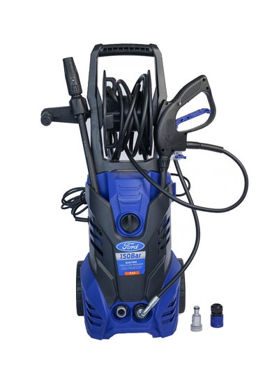 Buy 220-240V Compact Electric Pressure Washer Blue/Black 35x70x32cm in UAE