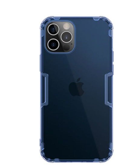 Buy Nature Series Tpu Back Cover For Apple Iphone 12 Pro Max Blue in Egypt