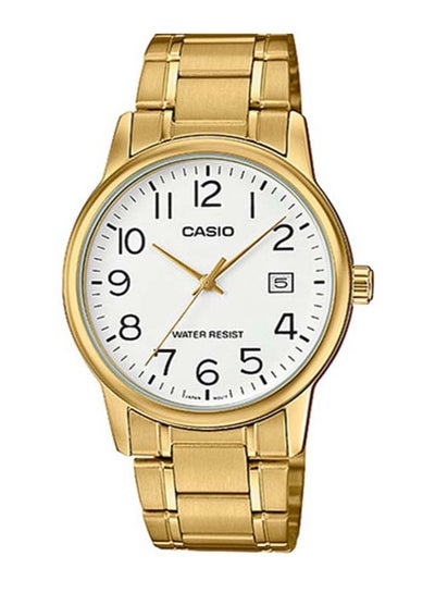 Buy Men's Stainless Steel Analog Watch MTP-V002G-7B2UDF - 37 mm - Gold in UAE