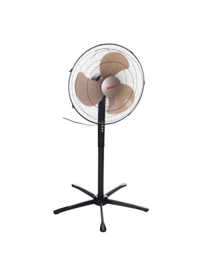 Buy 18-Inch Plastic Electric With Out Remote Control Stand Fan 40 W VS7A-40 Black in Egypt