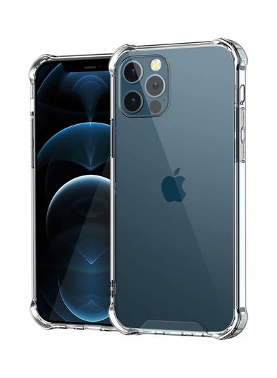 Buy Protective Case Cover For Apple iPhone 12 Pro Max Clear in UAE
