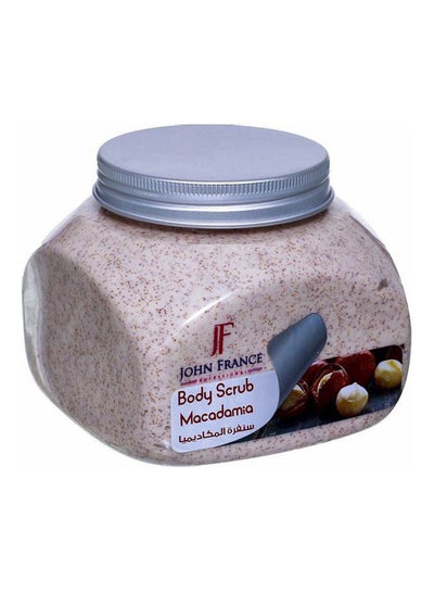 Buy Macadamia Smoothing Body Scrub Beige 500ml in Egypt