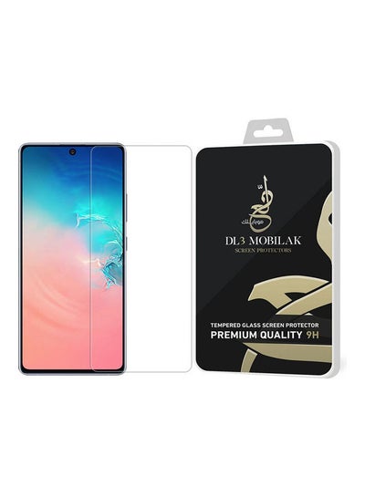 Buy Samsung Galaxy S10 Lite Tempered Glass Screen Protector Clear in Saudi Arabia