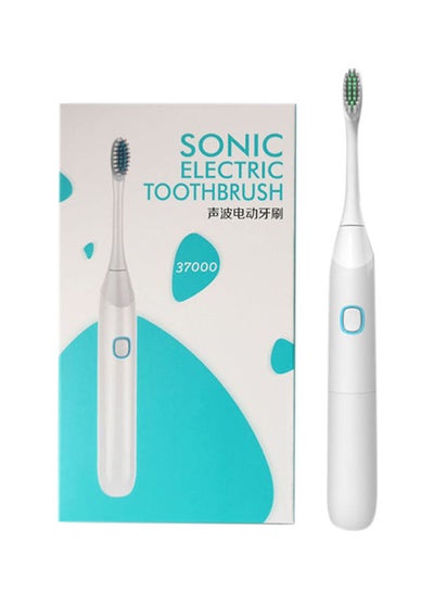 Buy Ultrasonic Electric Toothbrush White in UAE