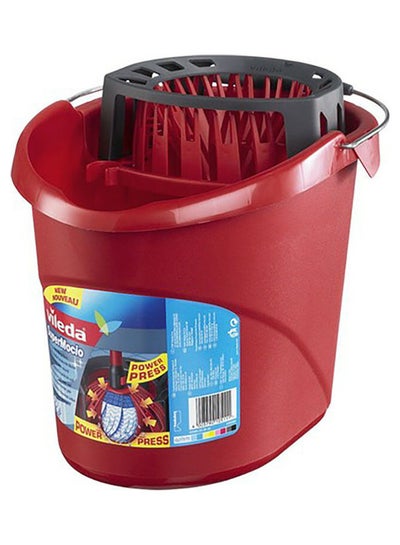 Buy SuperMocio Mop Bucket With Power Wringer Red in Egypt