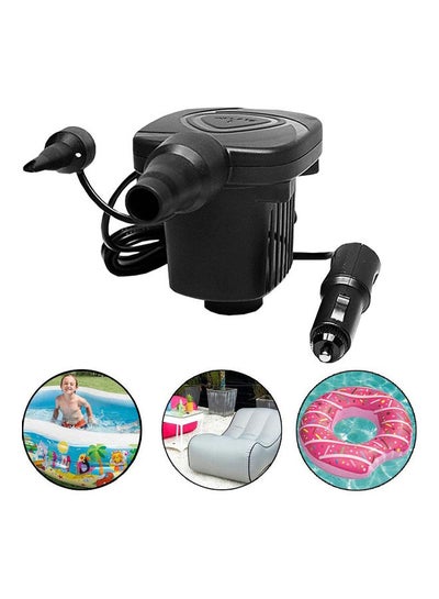 Buy Portable Electric Air Pump Black 10.5 x 10.2 x 10.3cm in Saudi Arabia