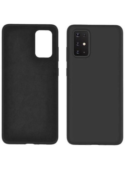 Buy Protective Liquid Silicone Back Case Cover For Samsung Galaxy A51 Black in Saudi Arabia