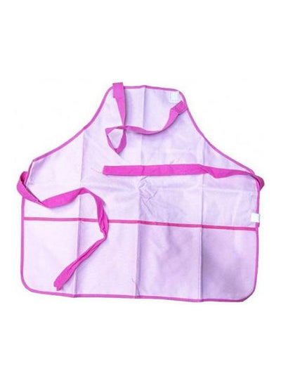 Buy Coloring Apron With Sleeves Pink in Egypt