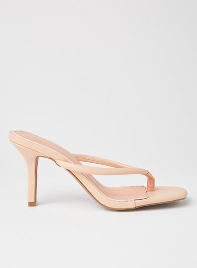 Buy Isley Mid Heel Sandals Blush in Saudi Arabia