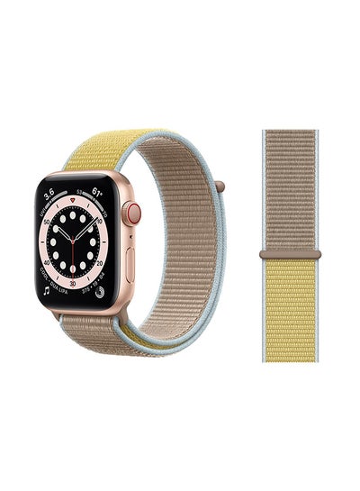 Buy Replacement Band For Apple Watch All Series Compatible with 41mm/40mm/38mm Camel in Saudi Arabia