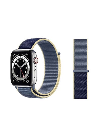 Buy Replacement Band For Apple Watch Series 6/SE/5/4/3/2/1 Alaskan Blue in Saudi Arabia