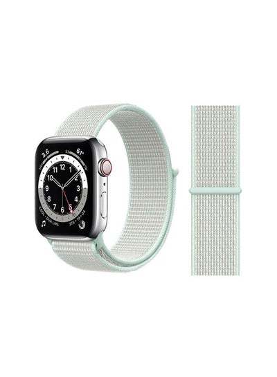 Buy Replacement Band For Apple Watch Series 6/SE/5/4/3/2/1 Teal Tint in UAE