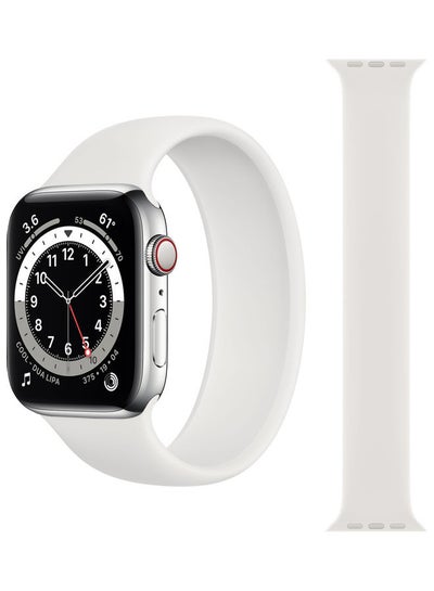 Buy Solo Loop Band For Apple Watch White in UAE