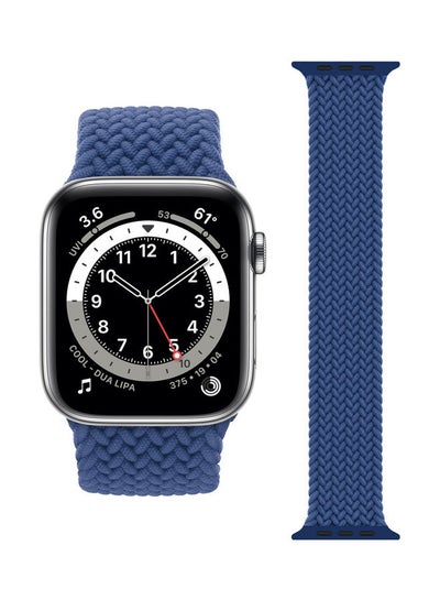 Buy Replacement Band For Apple Watch Series 1/2/3/4/5/6/SE 38/40mm Atlantic Blue in Saudi Arabia