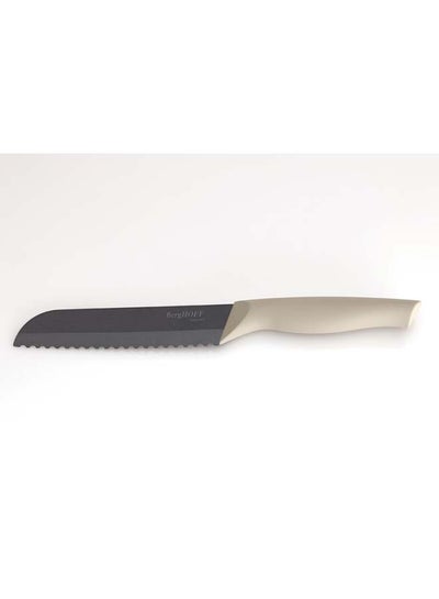 Buy Ceramic Bread Knife Beige 15cm in Egypt