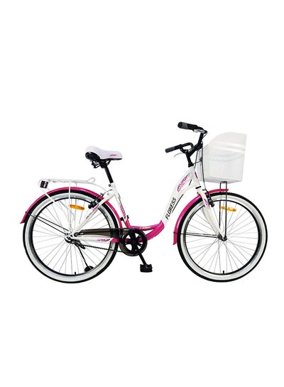 Buy Floress Single Speed Cycle Pink 26inch L in UAE