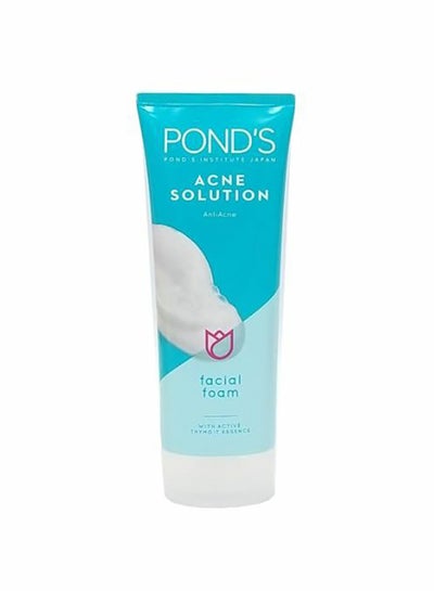 Buy Acne Solution Anti-Ance Antiacne Facial Foam Blue 100grams in Egypt