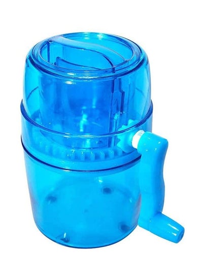 Buy Manual  Ice Crusher Machine Blue 580grams in Saudi Arabia