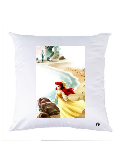 Buy Printed Decorative Pillow Multicolour 30x30cm in UAE