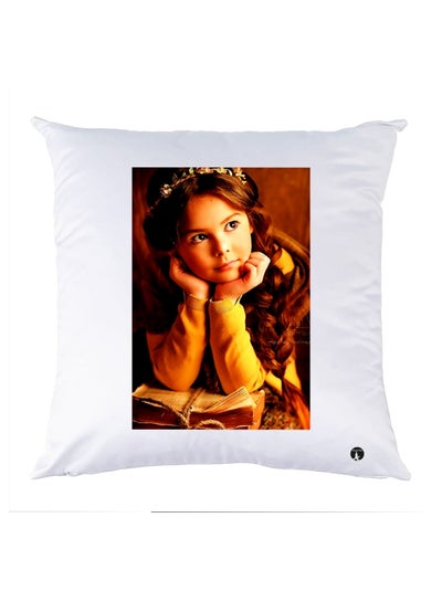 Buy Printed Decorative Pillow Multicolour 30x30cm in UAE