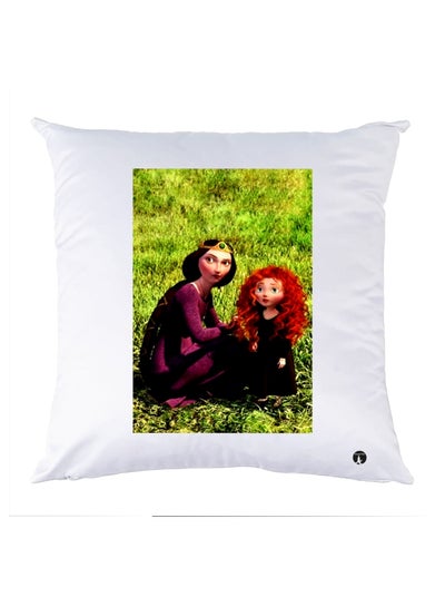 Buy Printed Decorative Pillow Multicolour 30x30cm in UAE