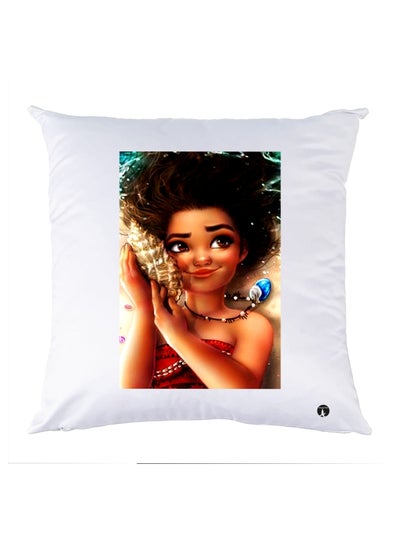 Buy Printed Decorative Pillow Multicolour 30x30cm in UAE