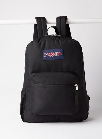 Buy Cross Town Solid Backpack Black in Saudi Arabia