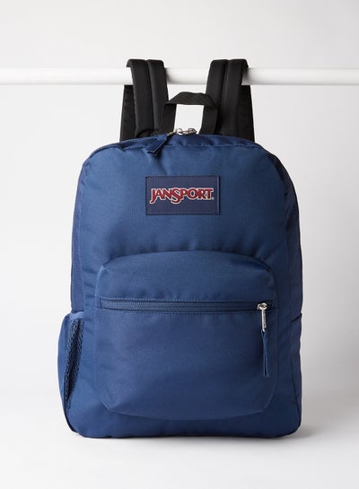 Buy Cross Town Solid Backpack Navy in Saudi Arabia