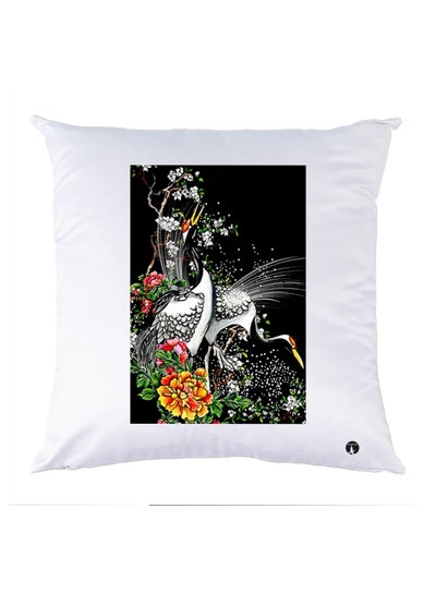 Buy Printed Decorative Pillow Multicolour 30x30cm in UAE