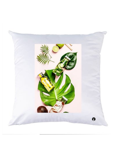 Buy Printed Decorative Pillow Multicolour 30x30cm in UAE