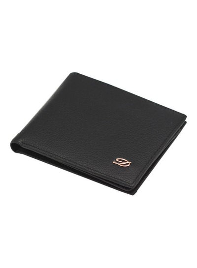 Buy Men Leather Wallet Black in Saudi Arabia