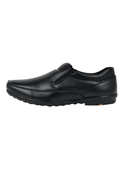 Buy Slip-On Formal Shoes Black in UAE