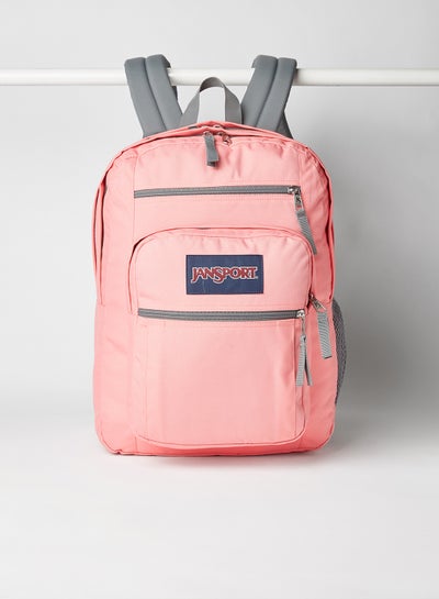 jansport big campus rose smoke pink backpack