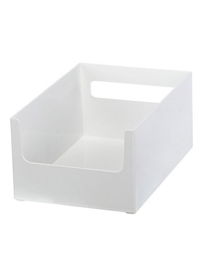 Buy Kitchenware Storage Basket White 30.5cm in UAE