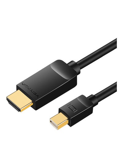 Buy Mini DP To HD Adapter Cable Black in Saudi Arabia