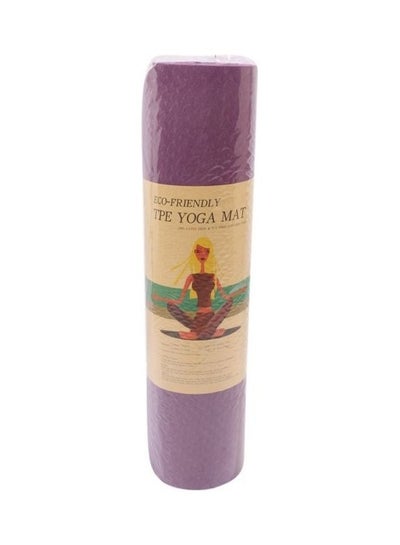 Buy Single Layer Non-Slip Yoga Mat in Saudi Arabia