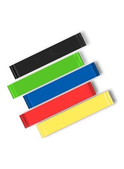Buy 5-Piece Resistance Band Set With Carrying Case in Egypt
