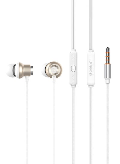 اشتري Magnetic Earphones White/Gold في مصر