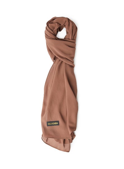 Buy Solid Hijab Rosy Brown in UAE