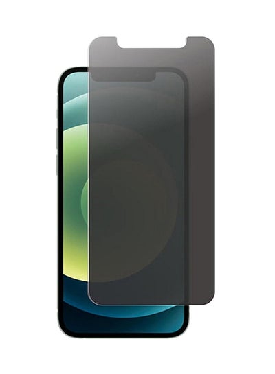Buy Screen Protector For Apple iPhone 12 Pro Max Black/Clear in Saudi Arabia