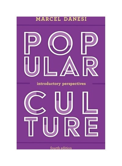 Buy Popular Culture: Introductory Perspectives hardcover english in UAE