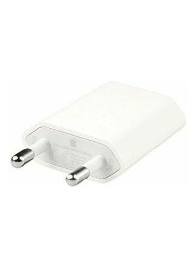 Buy Iphone Usb‑C Power Adapter Round Pin White in Egypt
