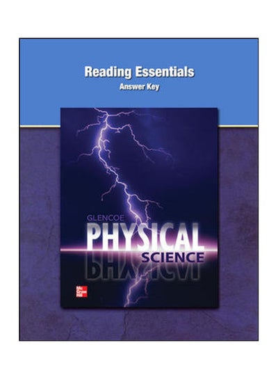 Buy Glencoe Physical Science, Reading Essentials Answer Key paperback english - 2011 in Egypt