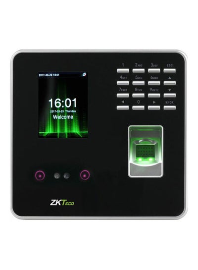 Buy Biometric Fingerprint Time Attendance Machine Black/Silver in Egypt