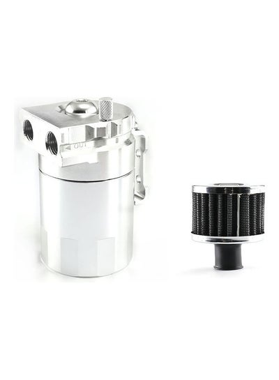 Buy Oil Catch Can Tank With Breather Tank Reservoir Filter in Saudi Arabia