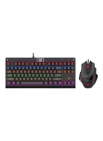Buy Rainbow Gaming Mechanical Keyboard Blue Switch & Redragon M609 Gaming Mouse 3,200 DPI in Egypt
